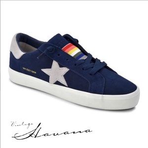 Vintage Havana Navy Sneakers